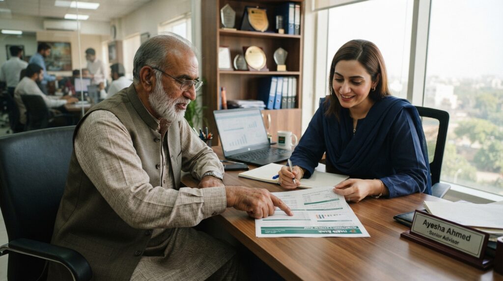 Senior_citizen_pointing_at_document
