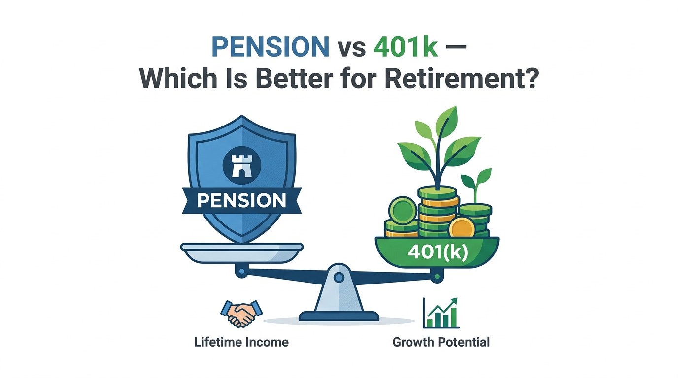 Pension vs 401k